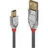 Lindy 36635 USB, USB 2.0 USB-A zástrčka, USB Mini-B zástrčka, 7.5m, sivý