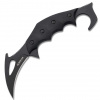 Magnum 02SC345 Carnifex taktický nôž - karambit 6,7 cm, celočierna, G10, puzdro Kydex