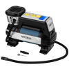 Kraft-Dele Prenosný kompresor do auta 12 V s lcd displejom a LED baterkou KD3442