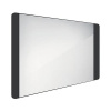LED zrkadlo do kúpeľne Nimco čierne 100x60 cm ZPC 42004-90