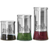 Kitchen&Home 137173 Súprava sklenených dóz na potraviny, koreniny, 3ks