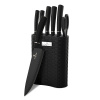 Berlingerhaus Sada nožů ve stojanu 7 ks Royal Black Collection BH-2502