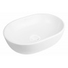 Oltens Hamnes umývadlo 47.5x34 cm oválny pultové umývadlo biela 40309000
