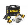 DeWALT 12V aku okružná píla (2x5Ah) DCS512P2