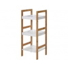 Kúpeľňový regál Bathroom Solutions biely 30 x 30 x 72 cm