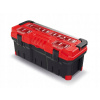 Kistenberg TITAN PLUS Plastový kufor na náradie, 752x300x304mm, červený KTIPA7530-4C
