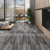 vidaXL Podlahové dosky z PVC 5,02m² 2mm, samolepiace,priemyselné drevo - Sivá - 19947-161505