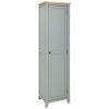 MID.YOU PREDSIEŇOVÁ SKRIŇA, sivá, prírodná farba, dub, borovica, 56/200/43 cm - Online Only drobný nábytok - 002510001701