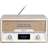 Denver MDA-525LW LIGHT WOOD 111161100160 stolný rádio, DAB+, FM, drevo (svetlé); 111161100160