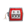 Združené svetlo FT-120 LED, 12-36 V, 3-funkčné, FRISTOM