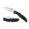 Vega Spyderco C10PSBK Endura 4 Lightweight vreckový nôž 9,5 cm, čierna, FRN