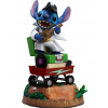 NBB Trade Soška Lilo & Stitch - Stitch (King of Rock) (Iron Studios)