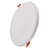 EMOS ZV1152 LED panel 185mm, kruh. vstav. biely, neut. 19W