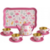 ČAJOVÝ SERVIS PRE DETI SÚPRAVA NA KÁVU ŠÁLKY + KUFRÍK 620-D2