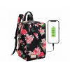 Turistický batoh TopKing Cestovní batoh 20-40 l čierny
