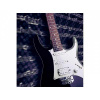 DIMEX | Vliesová fototapeta na stenu Elektrická gitara MS-3-0304 | 225 x 250 cm | fialová, biela, hnedá + Vliesová fototapeta na stenu DIMEX Elektrická gitara MS30304 v rozmere 225 x 250 cm
