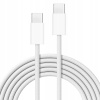 Kábel CubeNest USB typ C - USB typ C 1 m biely