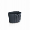 Prosperplast Květináč závěsný BOARDEE HOOK 19,4 cm - barva: antracit