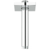 GROHE Rainshower prívod zo stropu, hranatá rozeta, dĺžka 142 mm, chróm, 27485000