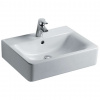 Ideal Standard Connect Umývadlo Cube, 55x46x18 cm, s prepadom, otvor na batériu, s Ideal Plus, biela E7139MA