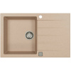 Alveus Granitový drez Cadit 20, piesková, 79 x 50 cm