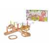 Drevené kruhy na hádzanie Outdoor Quoits Set Eichhorn s 5 kruhmi na hádzanie 50*50 cm