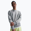 Pánska mikina Nike Club Fleece Crew dark grey heather/white
