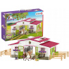 Schleich 42344 Stajnia Biały Pink Centrum Rides (Schleich 42344 Stajnia Biały Pink Centrum Rides)