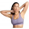 Dámske podprsenky Nike Swoosh Light Support Non-Padded Sports - daybreak/white - Oranžový, Fialový (XS)