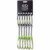 Climbing Technology expres set 6x Lime MIX DY 12cm Green / Grey |