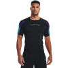 UNDER ARMOUR Tričko HG Armour Novelty SS - čierne (1377155-001) Veľkosť: S/Regular