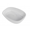 Swiss aqua technologies Umyvadlo na desku SAT Aula 50x36 cm bez otvoru pro baterii, bez přepadu SATAU5036