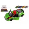 Auto Kinsmart 2020 Audi R8 Coupé 1:36 kov/plast 12,5 cm 4 farby, na spätné natiahnutie, 12 ks v boxe