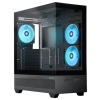 CHIEFTEC Vista / ATX / 3x120mm ARGB fan / USB 2.0 / USB 3.0 / USB-C / prosklená / černá GT-01B-OP
