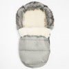 NEW BABY Zimný fusak New Baby Lux Wool Grey