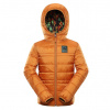 Bunda detská obojstranná ALPINE PRE EROMO HI-THERM hnedá 152/158