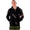 Alpha Industries Pánska Mikina Hooded Sweatshirt Čierna S
