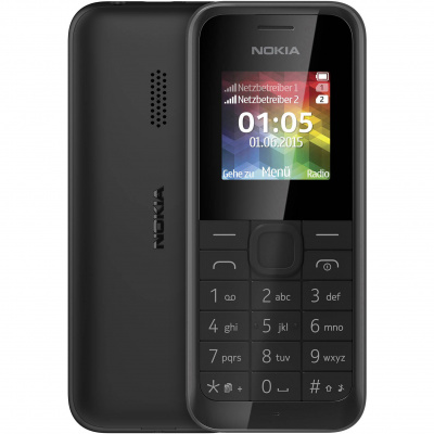 Nokia 105 (2015) Dual SIM Black