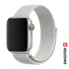 Swissten ŘEMÍNEK PRO APPLE WATCH NYLONOVÝ 42 / 44 / 45 / 49 MM BÍLÝ