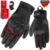 Krátke motocyklové rukavice SHIMA HERO RED pánske mesh na leto DARČEKY
