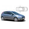 Slnečné clony na okná - FIAT Punto Evo 5dv. (2009-) - Len na bočné stahovacie sklá