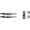 Stagg SGC6DL CPP, kabel JACK/JACK, 6 m, fialový
