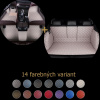 luxusné autokoberce Dragonskin basic set premium 14 farebných variant Farba kože: Diamond Farba kože : Čierna / Farba šitia: Modrá