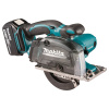 Makita DCS552RTJ přenosná kotoučová pila 13,6 cm Černá, Mátová barva 3600 ot/min