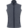 KARIBAN VINTAGE MELÓDIA K906 / Dámska fleecová vesta - french navy heather L