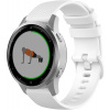 PREsmartfon Garmin Vivoactive 4S/ Vivomove 3S/ Venu 3S/ Venu 2S, Forerunner 255S silikónový remienok biely