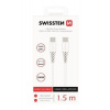 Swissten 71506520 datový TPE USB-C amp; USB-C, 1.5m, bílý