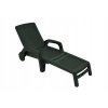 Záhradné lehátko - 4-miestne záhradné ležadlo lesná zelená Ołer (4-miestne záhradné ležadlo lesná zelená Ołer)