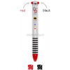 Dvojfarebné pero Legami Two-Colour Ballpoint Pen - Click&Clack - Robot