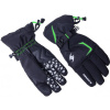 BLIZZARD Reflex ski gloves, black/green - 9